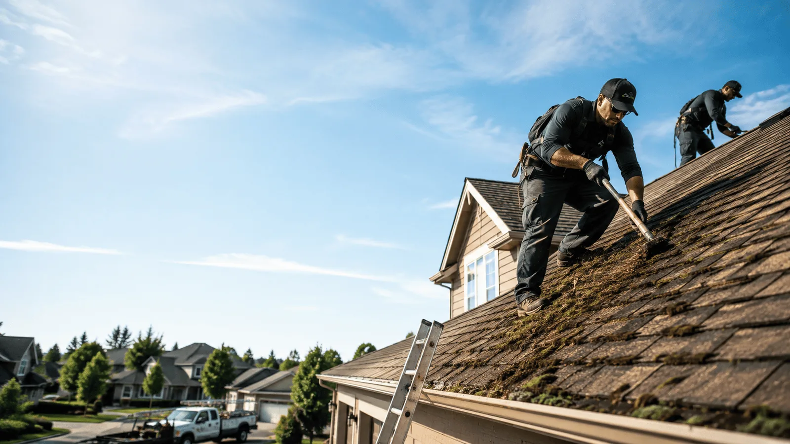 Roof Moss Removal in Vernon, IN near me